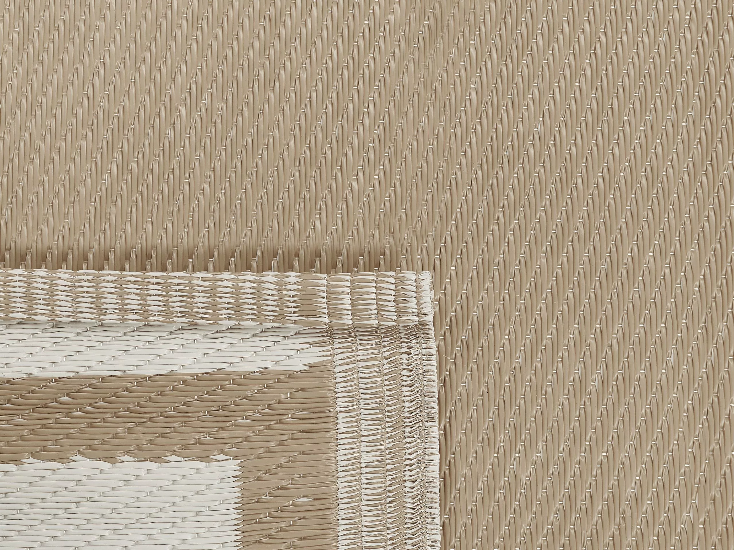 Beliani Ulkomatto Beige 120 X 180 Cm ETAWAH 7 Beliani Ulkomatto Beige 120 X 180 Cm ETAWAH - Image 5