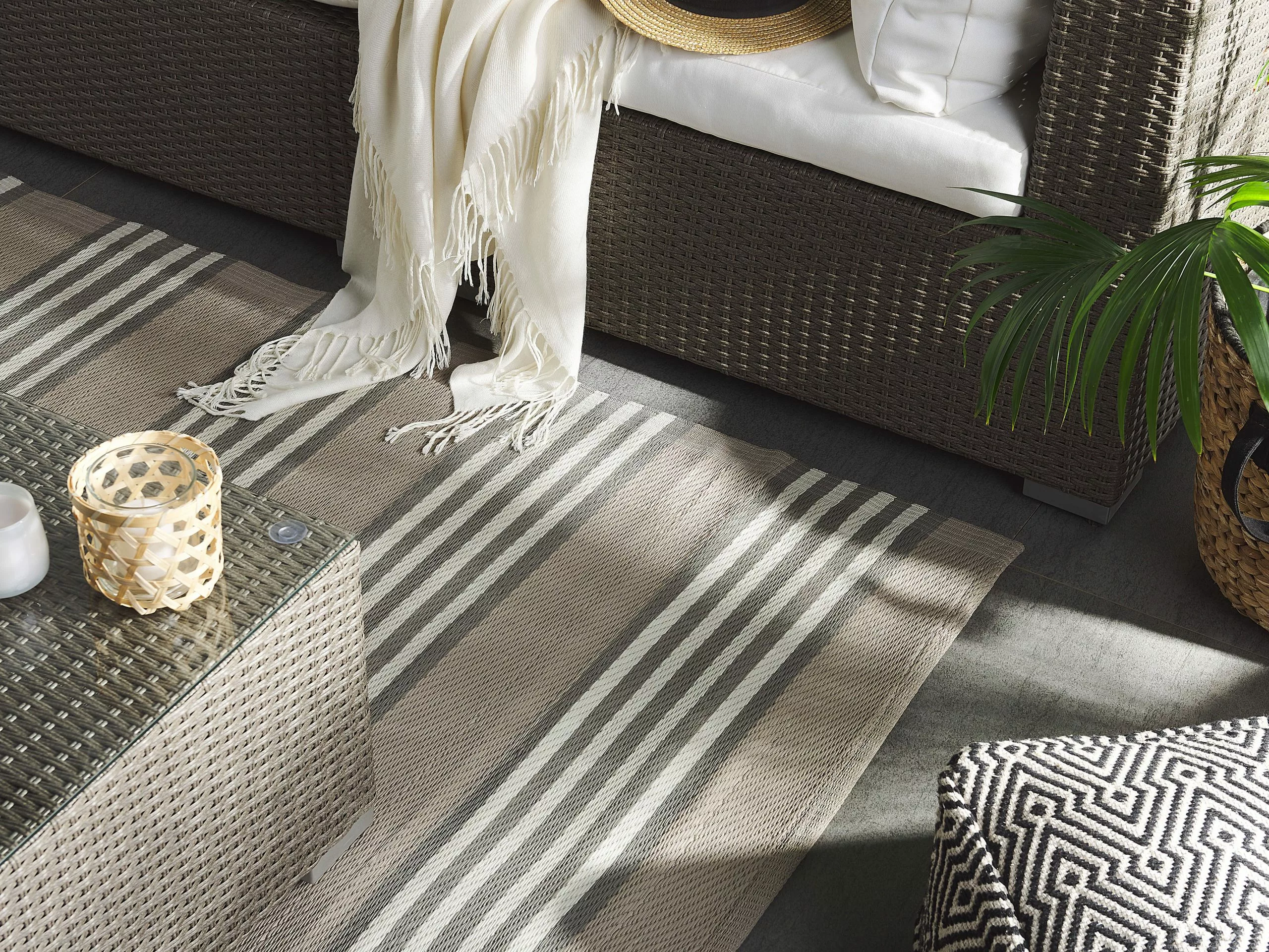 Beliani Ulkomatto Beige 160 X 230 Cm SAUGOR - Image 2