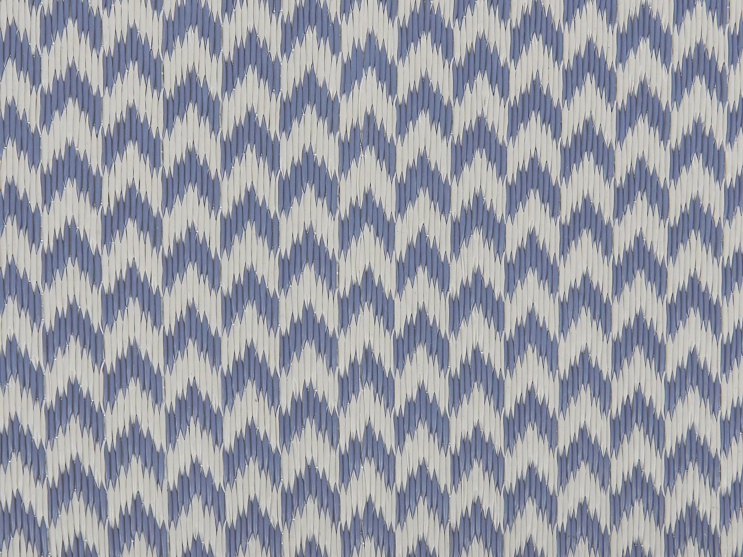 Beliani Ulkomatto Sininen 60 X 90 Cm MANGO - Image 5