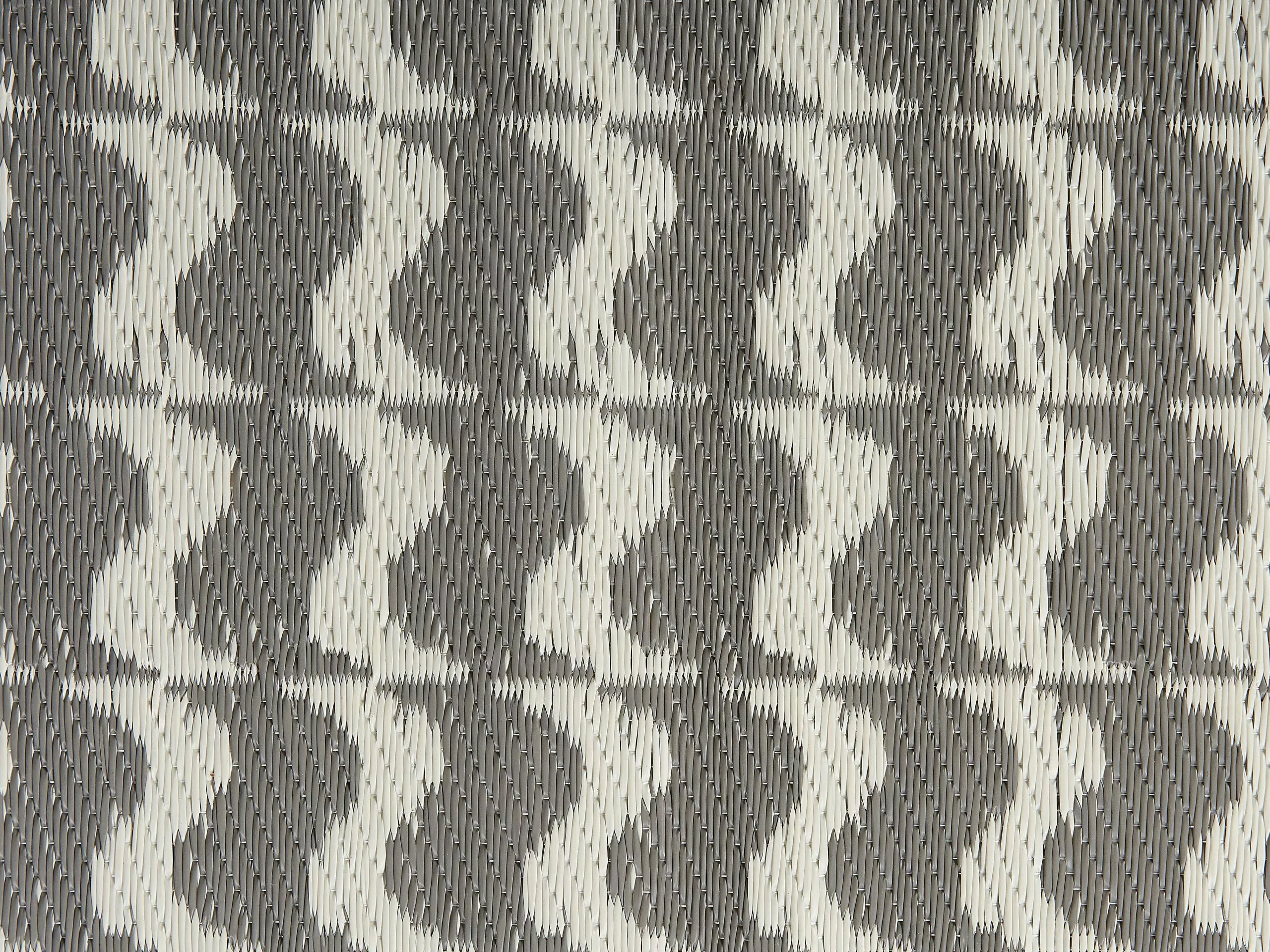 Beliani Ulkomatto Harmaa 120 X 180 Cm TUMKUR 7 Beliani Ulkomatto Harmaa 120 X 180 Cm TUMKUR - Image 5