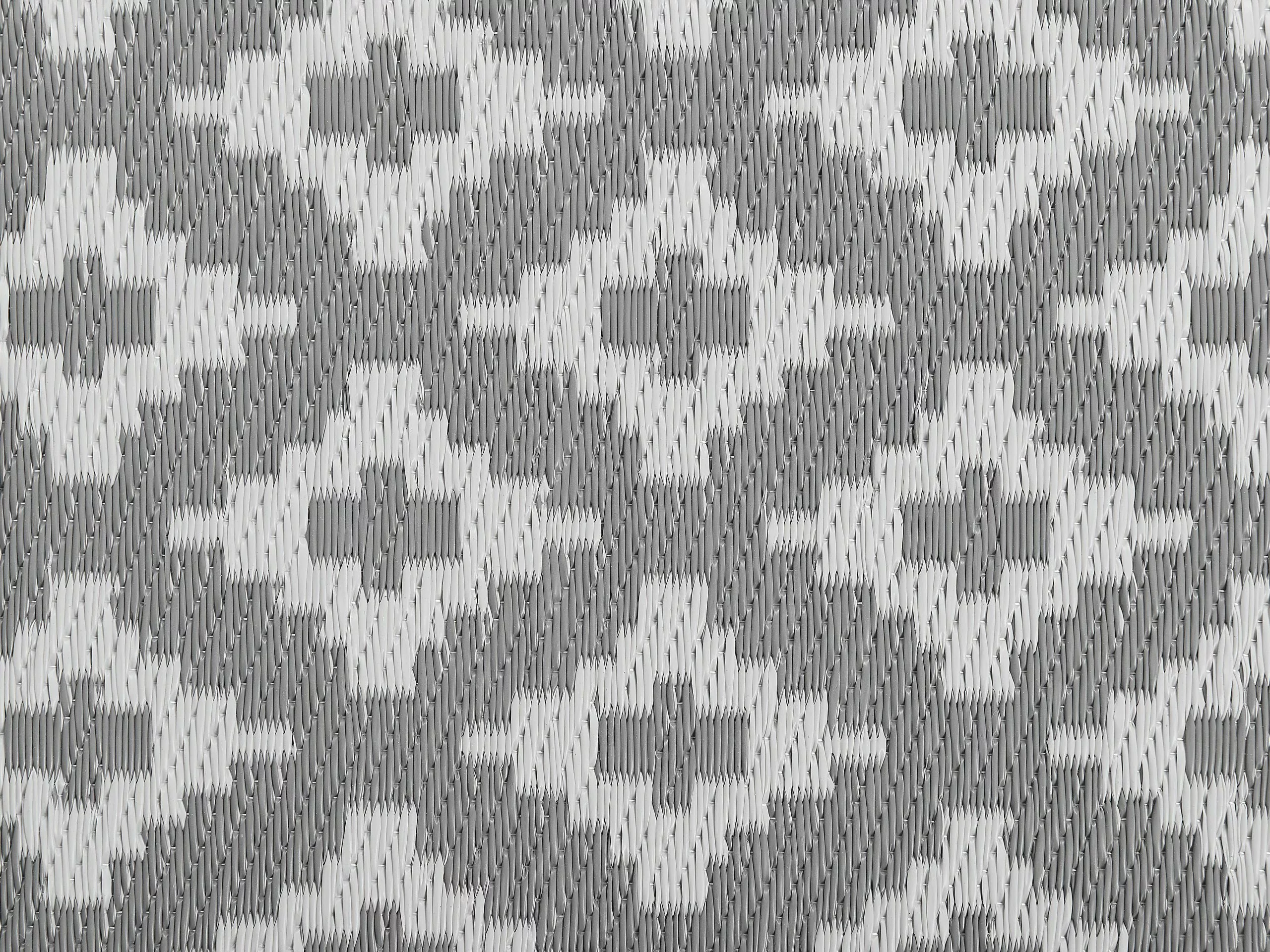 Beliani Ulkomatto Harmaa 120 X 180 Cm THANE 7 Beliani Ulkomatto Harmaa 120 X 180 Cm THANE - Image 5