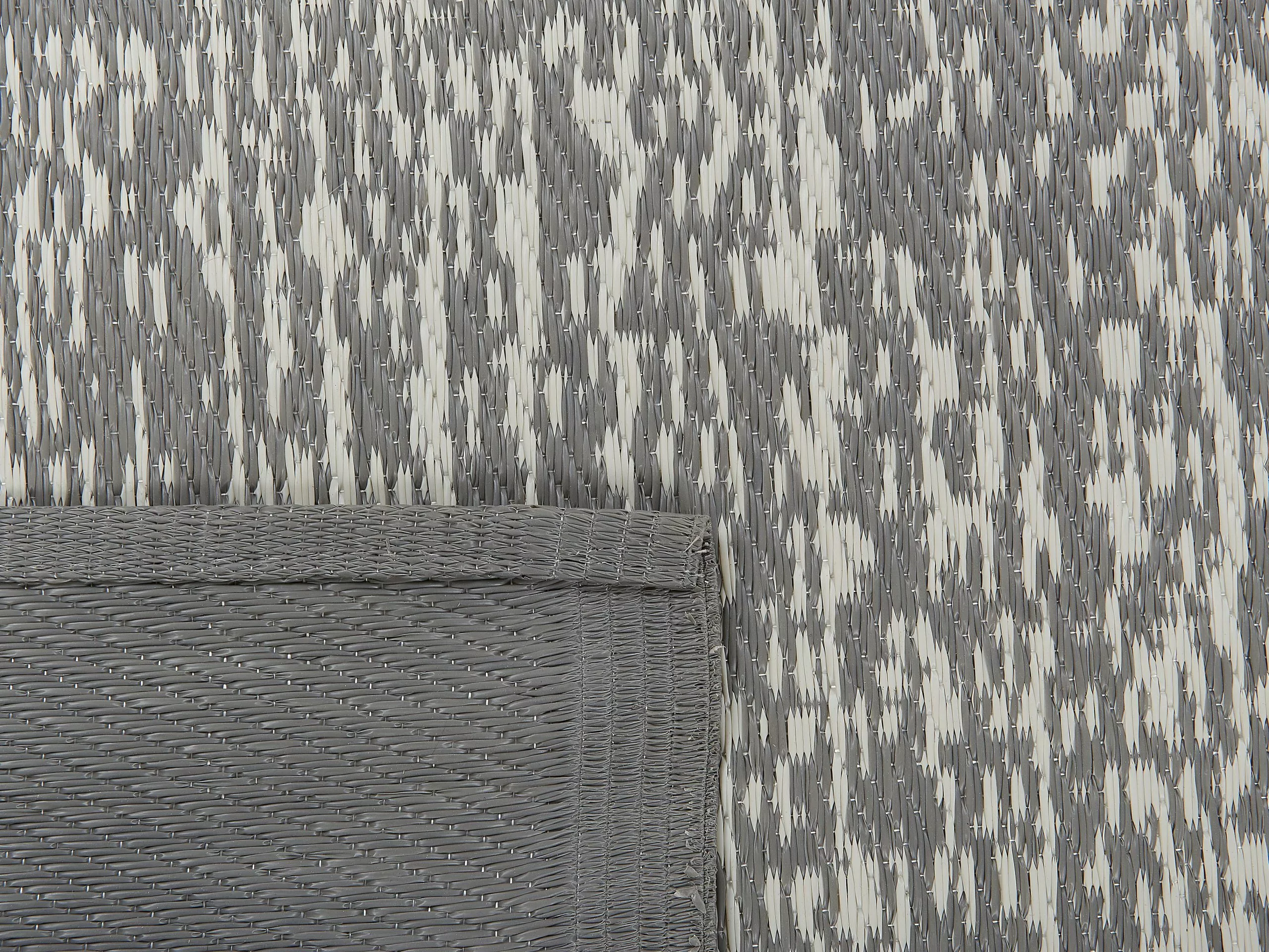 Beliani Ulkomatto Harmaa 120 X 180 Cm BALLARI - Image 5