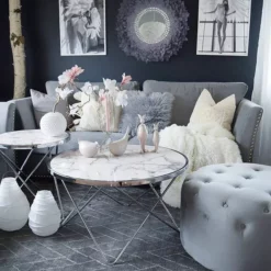 Beliani Sohvapöytä Metalli Marmorikuvio Valkoinen/hopea MERIDIAN II 15 Beliani Sohvapöytä Metalli Marmorikuvio Valkoinen/hopea MERIDIAN II -Ruokapöydät Myyntikauppa undef src sa picid 769322 type whitesh image