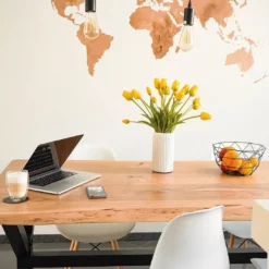 Beliani Ruokapöytä Akasiapuu Vaalea Puu/musta VALBO Useita Kokoja 14 Beliani Ruokapöytä Akasiapuu Vaalea Puu/musta VALBO Useita Kokoja -Ruokapöydät Myyntikauppa undef src sa picid 771063 type whitesh image