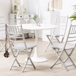 Beliani Ruokapöytä Valkoinen ⌀ 90 Cm BOCA 12 Beliani Ruokapöytä Valkoinen ⌀ 90 Cm BOCA -Ruokapöydät Myyntikauppa undef src sa picid 775176 type color image scaled