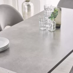 Beliani Ruokapöytä Harmaa/musta SANTIAGO Useita Kokoja 12 Beliani Ruokapöytä Harmaa/musta SANTIAGO Useita Kokoja -Ruokapöydät Myyntikauppa undef src sa picid 775917 type whitesh image scaled