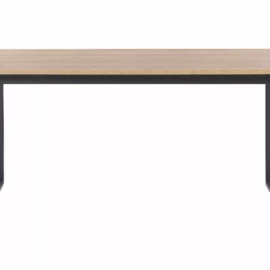 Beliani Ruokapöytä Tumma Puu/musta 160 X 80 Cm BERLIN -Ruokapöydät Myyntikauppa undef src sa picid 776012 type whitesh image scaled