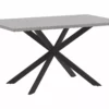 Beliani Ruokapöytä Harmaa/musta 140 X 80 Cm SPECTRA -Ruokapöydät Myyntikauppa undef src sa picid 782314 type whitesh image scaled