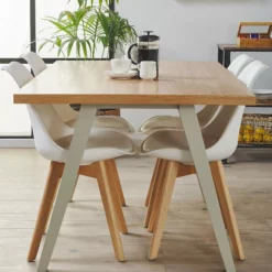 Beliani Ruokapöytä Vaalea Puu/harmaa 150 X 90 Cm LENISTER 12 Beliani Ruokapöytä Vaalea Puu/harmaa 150 X 90 Cm LENISTER -Ruokapöydät Myyntikauppa undef src sa picid 785847 type whitesh image scaled