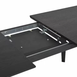 Beliani Ruokapöytä Jatkettava Musta 160/200 X 90 Cm IRVINGTON -Ruokapöydät Myyntikauppa undef src sa picid 786008 type whitesh image scaled