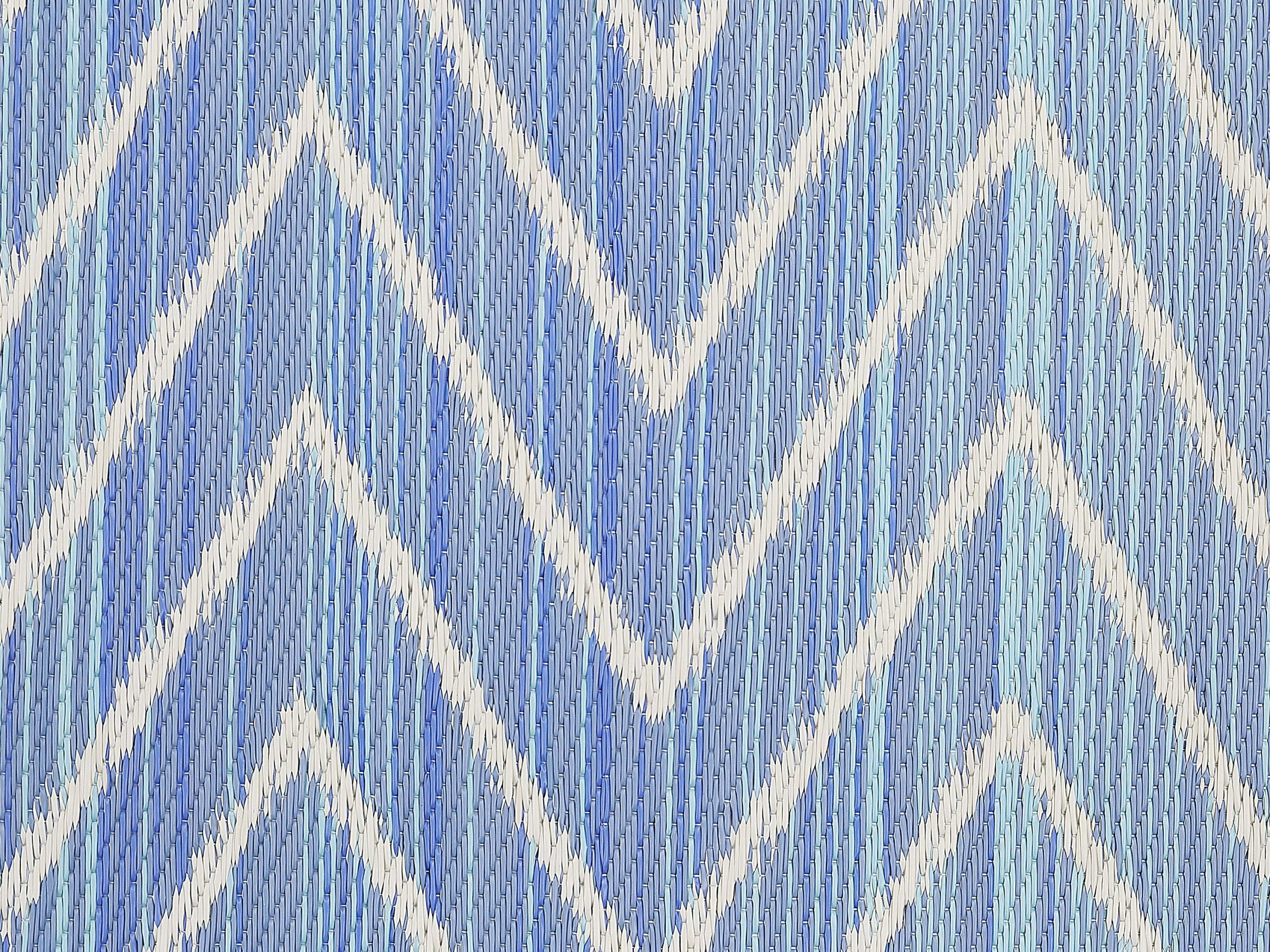 Beliani Ulkomatto Sininen 120 X 180 Cm BALOTRA 6 Beliani Ulkomatto Sininen 120 X 180 Cm BALOTRA - Image 4