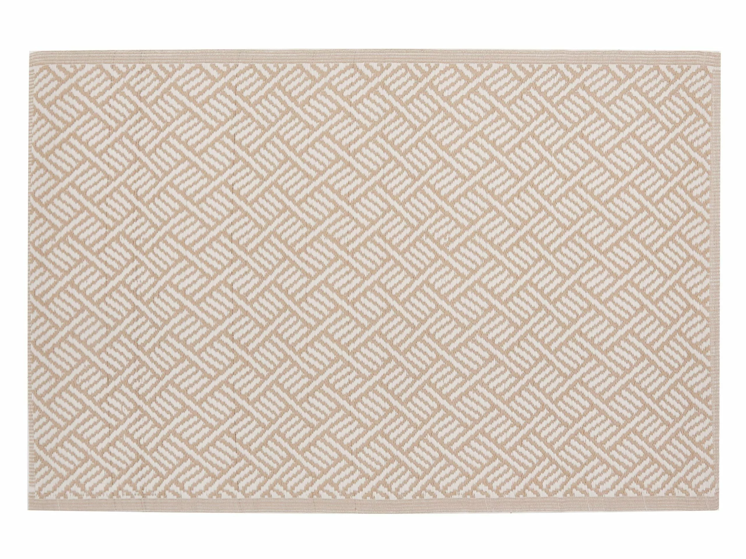 Beliani Ulkomatto Beige 120 X 180 Cm AJMER