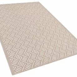 Beliani Ulkomatto Beige 120 X 180 Cm AJMER -Ruokapöydät Myyntikauppa undef src sa picid 786113 type whitesh image scaled