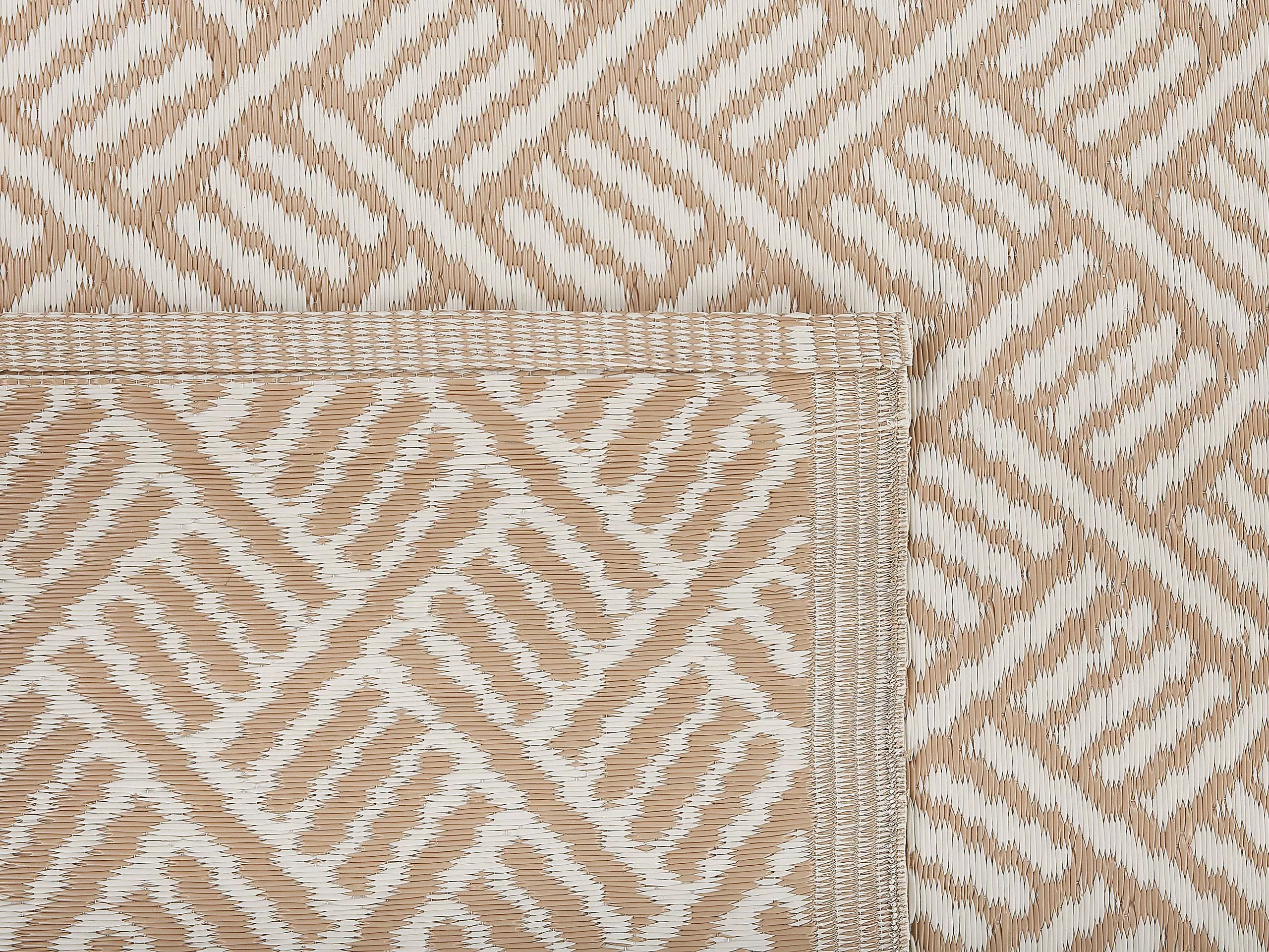 Beliani Ulkomatto Beige 120 X 180 Cm AJMER - Image 8