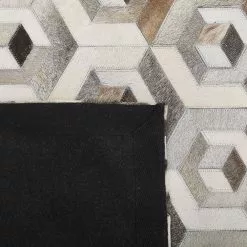 Beliani Matto Lehmännahka Ruskea/beige TAVAK Useita Kokoja -Ruokapöydät Myyntikauppa undef src sa picid 787194 type whitesh image scaled