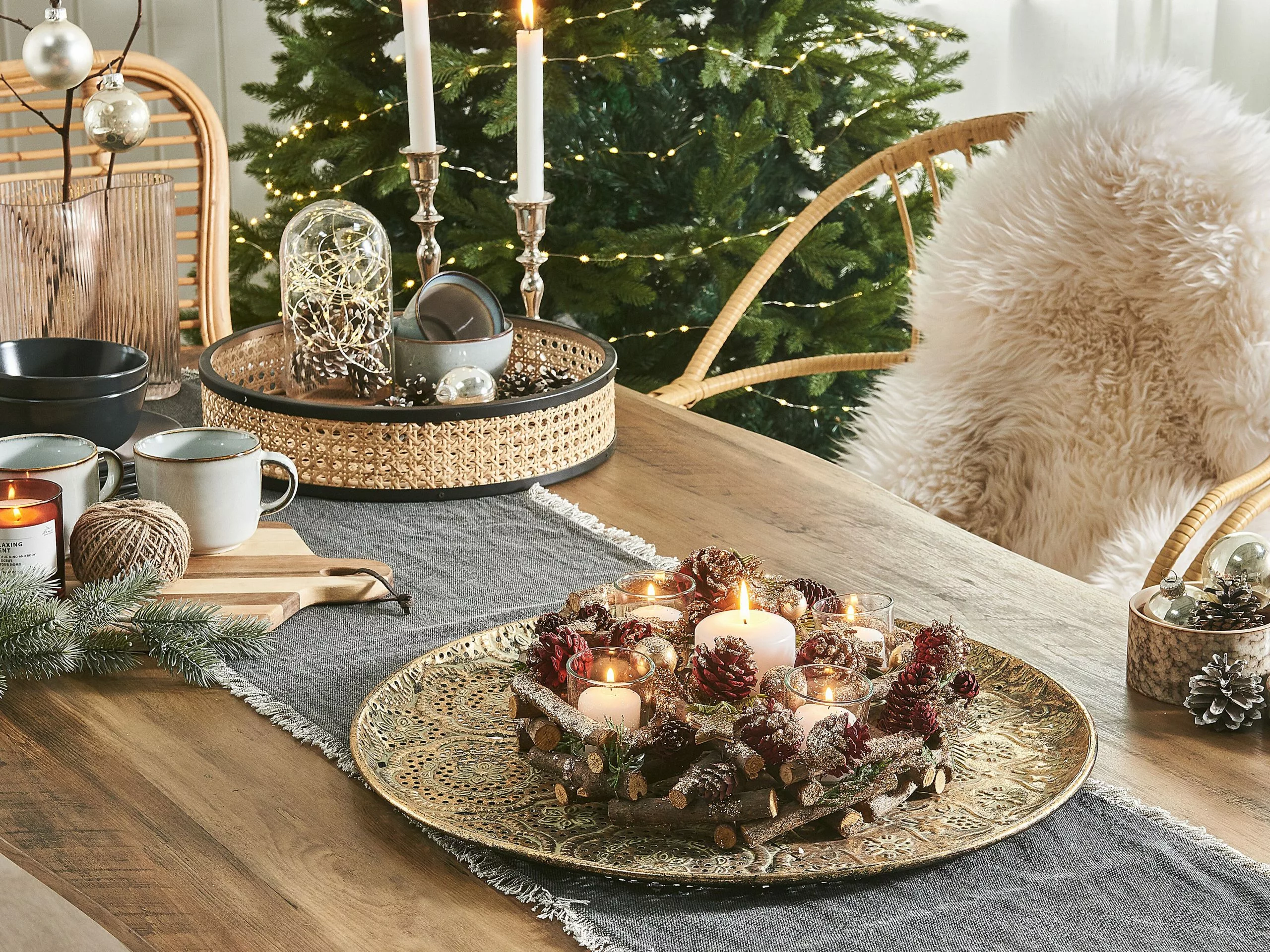 Beliani Tekotalja Beige MUNGO - Image 10