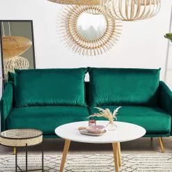 Beliani Sivupöytä Metalli Musta/luonnonväri VIENNA -Ruokapöydät Myyntikauppa undef src sa picid 788770 type color image scaled