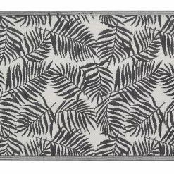 Beliani Ulkomatto Kaksipuolinen Musta 120 X 180 Cm KOTA