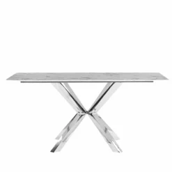 Beliani Ruokapöytä Marmorikuvio Valkoinen/hopea 160 X 90 Cm SABROSA 11 Beliani Ruokapöytä Marmorikuvio Valkoinen/hopea 160 X 90 Cm SABROSA -Ruokapöydät Myyntikauppa undef src sa picid 792899 type whitesh image scaled