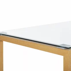 Beliani Ruokapöytä Lasitasolla Teräs Vaalea Puu 130 X 80 Cm TAVIRA 11 Beliani Ruokapöytä Lasitasolla Teräs Vaalea Puu 130 X 80 Cm TAVIRA -Ruokapöydät Myyntikauppa undef src sa picid 792980 type whitesh image scaled