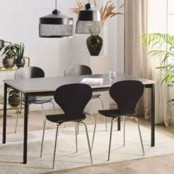 Beliani Ruokapöytä Jatkettava Musta AVIS Useita Kokoja 14 Beliani Ruokapöytä Jatkettava Musta AVIS Useita Kokoja -Ruokapöydät Myyntikauppa undef src sa picid 795895 type whitesh image scaled