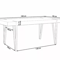 Beliani Ruokapöytä Vaalea Puu/musta ADENA Useita Kokoja 19 Beliani Ruokapöytä Vaalea Puu/musta ADENA Useita Kokoja -Ruokapöydät Myyntikauppa undef src sa picid 797815 type whitesh image scaled