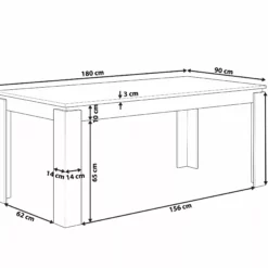 Beliani Ruokapöytä Tumma Puu 180 X 90 Cm VITON 15 Beliani Ruokapöytä Tumma Puu 180 X 90 Cm VITON -Ruokapöydät Myyntikauppa undef src sa picid 798089 type whitesh image scaled