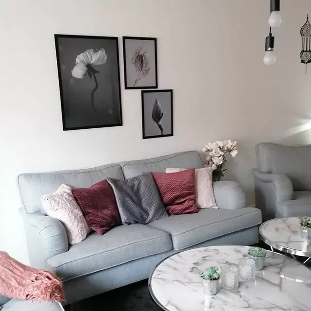 Beliani Sivupöytä Metalli Marmorikuvio Valkoinen/hopea MERIDIAN II 10 Beliani Sivupöytä Metalli Marmorikuvio Valkoinen/hopea MERIDIAN II - Image 8