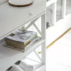 Beliani Konsolipöytä Laatikko Valkoinen MONTGOMERY 17 Beliani Konsolipöytä Laatikko Valkoinen MONTGOMERY -Ruokapöydät Myyntikauppa undef src sa picid 800489 type whitesh image