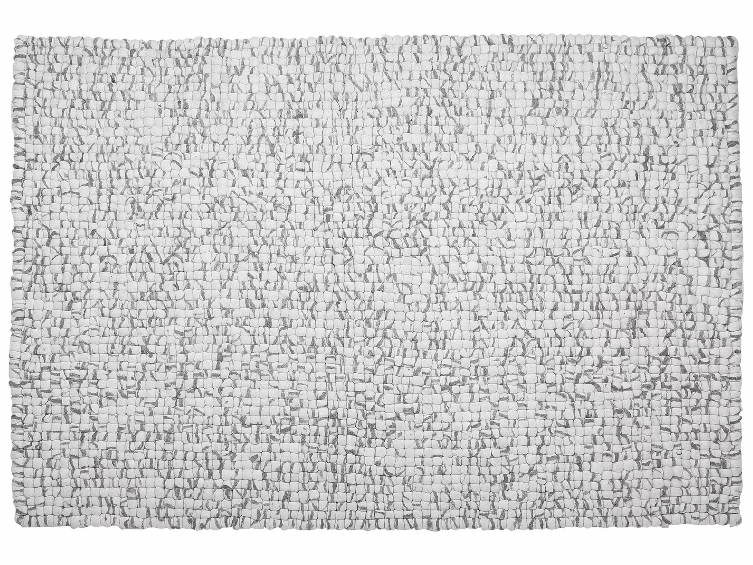 Beliani Matto Villa Vaaleanharmaa 160 X 230 Cm AMDO - Image 5