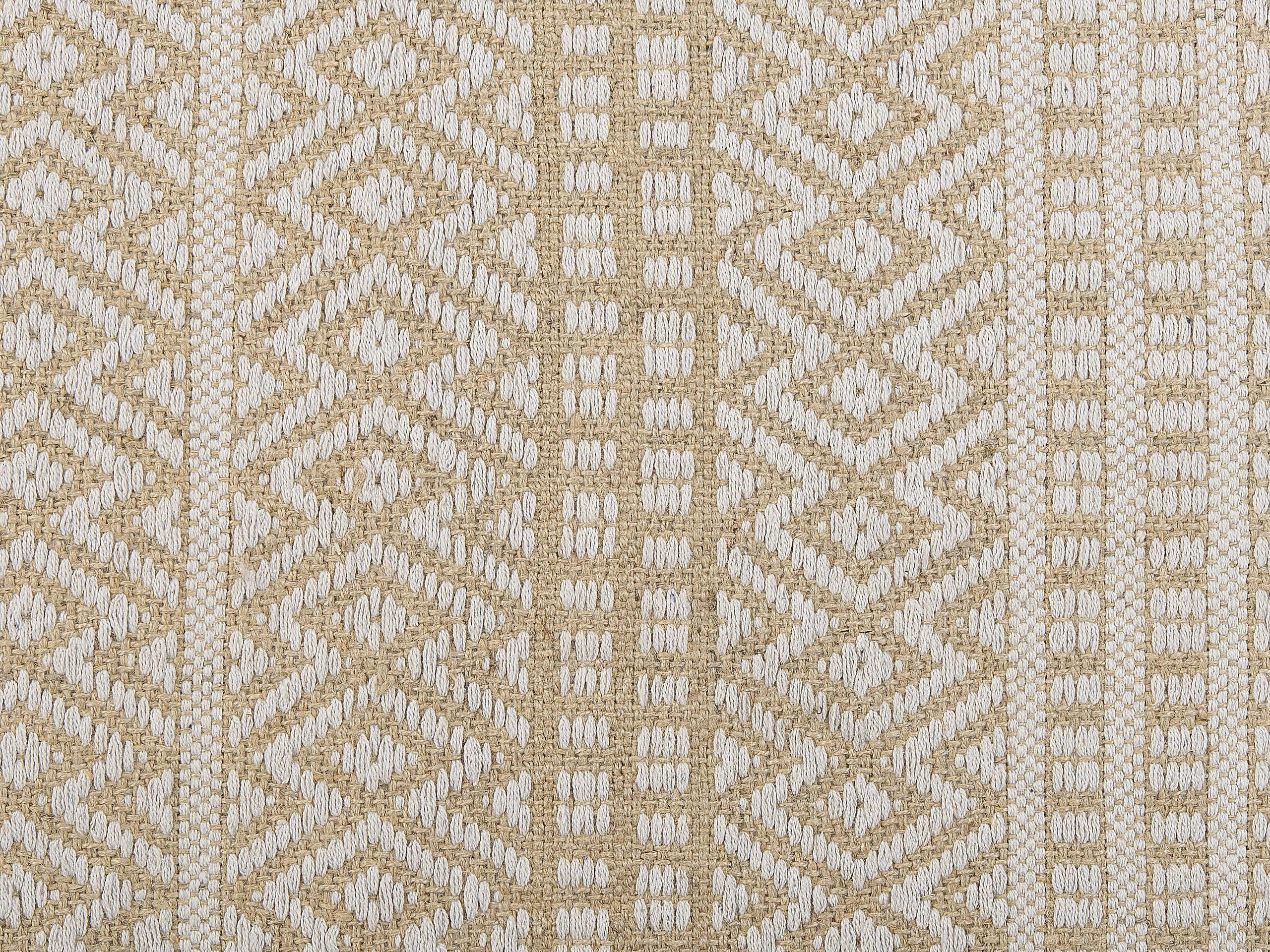 Beliani Matto Juutti Beige DORTYOL Useita Kokoja - Image 4