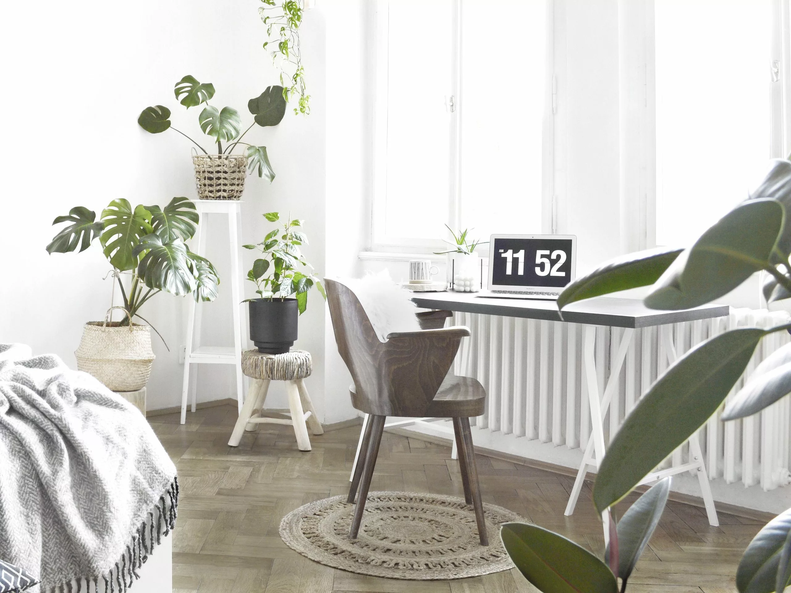 Beliani Matto Juutti Beige 120 Cm DIKILI - Image 3