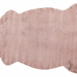 Beliani Tekotalja Vaaleanpunainen 60 X 90 Cm UNDARA