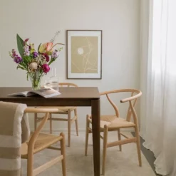 Beliani Ruokapöytä Tumma Puu 160 X 90 Cm LOTTIE -Ruokapöydät Myyntikauppa undef src sa picid 813414 type whitesh image scaled