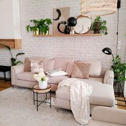 Beliani Sivupöytä Metalli Musta/luonnonväri VIENNA -Ruokapöydät Myyntikauppa undef src sa picid 813465 type whitesh image scaled