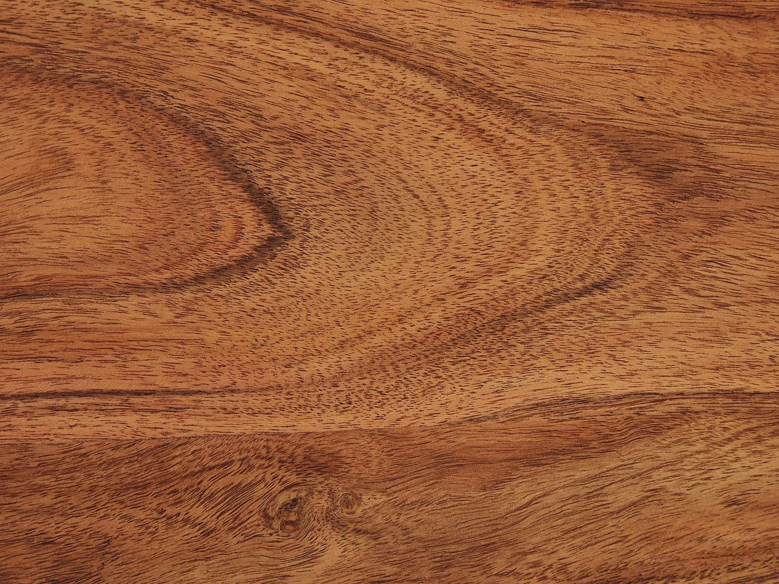 Beliani Sohvapöytä Akasiapuu Vaalea Puu/kulta RALEY - Image 7