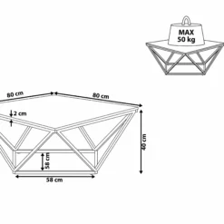 Beliani Sohvapöytä Marmorikuvio Musta/kulta MALIBU -Ruokapöydät Myyntikauppa undef src sa picid 817100 type whitesh image scaled