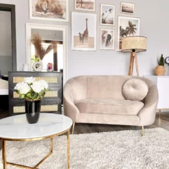 Beliani Sohvapöytä Rosteri Marmorikuvio Valkoinen/kulta QUINCY -Ruokapöydät Myyntikauppa undef src sa picid 817595 type whitesh image scaled