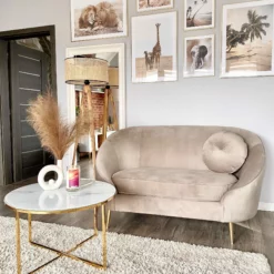 Beliani Sohvapöytä Rosteri Marmorikuvio Valkoinen/kulta QUINCY -Ruokapöydät Myyntikauppa undef src sa picid 817596 type whitesh image scaled