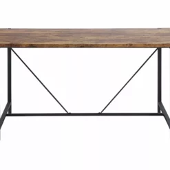 Beliani Ruokapöytä Tumma Puu/musta 160 X 80 Cm SARITAS -Ruokapöydät Myyntikauppa undef src sa picid 820726 type whitesh image scaled