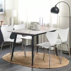 Beliani Ruokapöytä Jatkettava Marmorikuvio Valkoinen/musta 120/150 X 80 Cm EFTALIA 14 Beliani Ruokapöytä Jatkettava Marmorikuvio Valkoinen/musta 120/150 X 80 Cm EFTALIA -Ruokapöydät Myyntikauppa undef src sa picid 820738 type whitesh image scaled