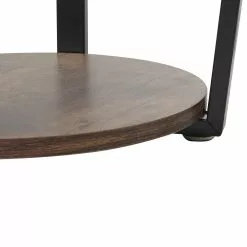 Beliani Sivupöytä Tumma Puu/musta ORICK 11 Beliani Sivupöytä Tumma Puu/musta ORICK -Ruokapöydät Myyntikauppa undef src sa picid 821108 type whitesh image scaled