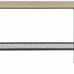 Beliani Konsolipöytä Vaalea Puu/musta DORENA 11 Beliani Konsolipöytä Vaalea Puu/musta DORENA -Ruokapöydät Myyntikauppa undef src sa picid 821123 type whitesh image scaled