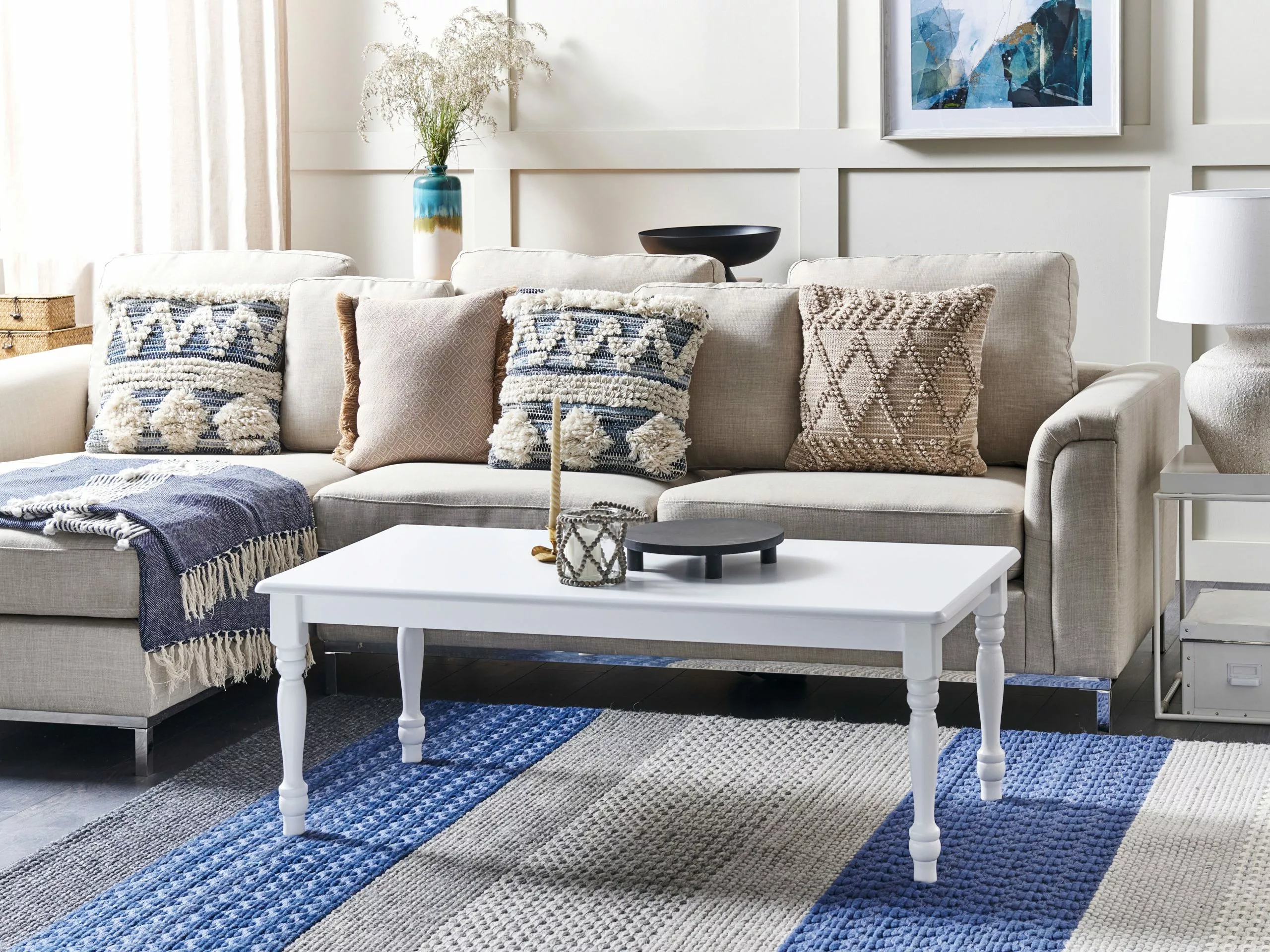 Beliani Sohvapöytä Valkoinen KOKOMO - Image 2