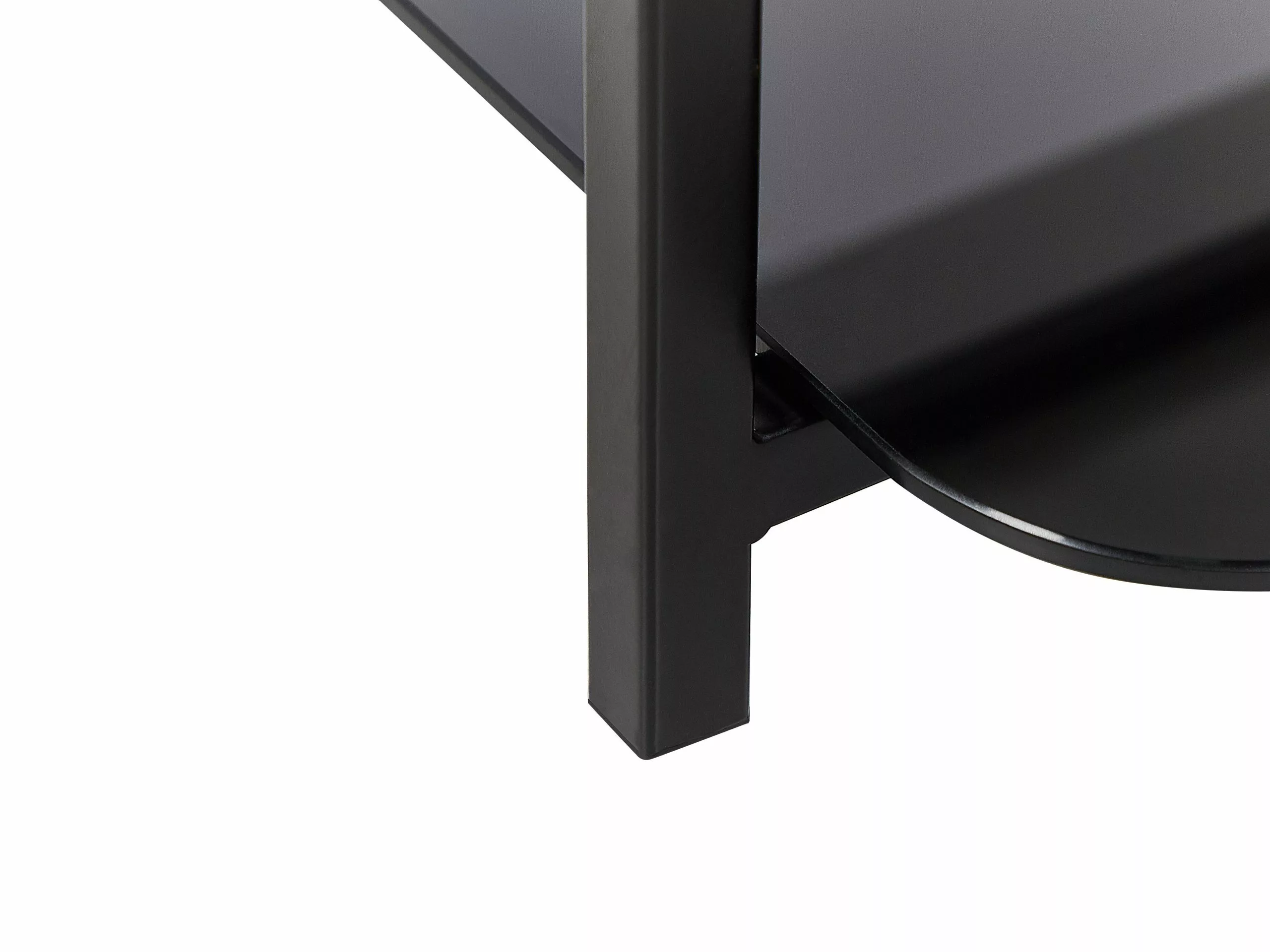 Beliani Sohvapöytä Teräs Marmorikuvio Valkoinen/musta GLOSTER - Image 6