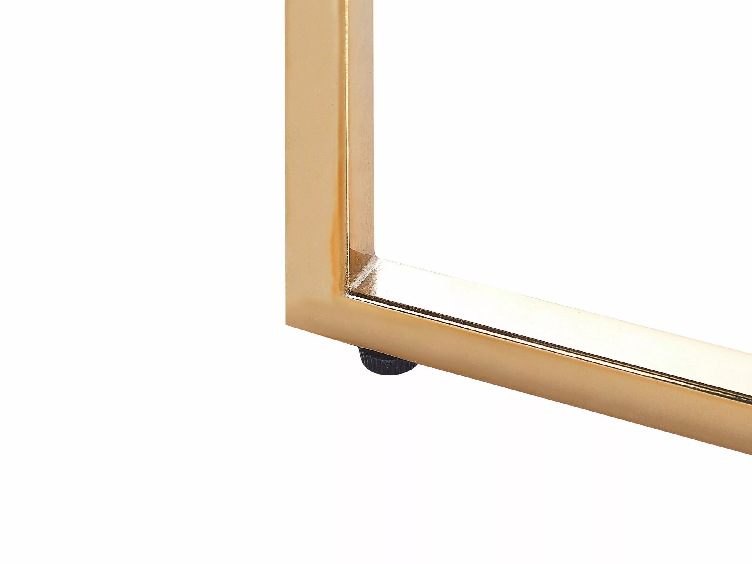 Beliani Konsolipöytä Marmorikuvio Valkoinen/kulta ROYSE 7 Beliani Konsolipöytä Marmorikuvio Valkoinen/kulta ROYSE - Image 5