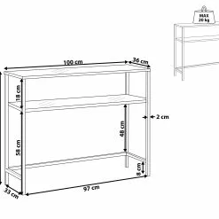 Beliani Konsolipöytä Lasitasolla Rauta Kulta ALINE 13 Beliani Konsolipöytä Lasitasolla Rauta Kulta ALINE -Ruokapöydät Myyntikauppa undef src sa picid 824261 type whitesh image scaled