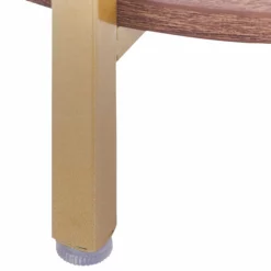 Beliani Sohvapöytä Lasitasolla Kulta/tumma Puu LIBBY -Ruokapöydät Myyntikauppa undef src sa picid 824317 type whitesh image scaled