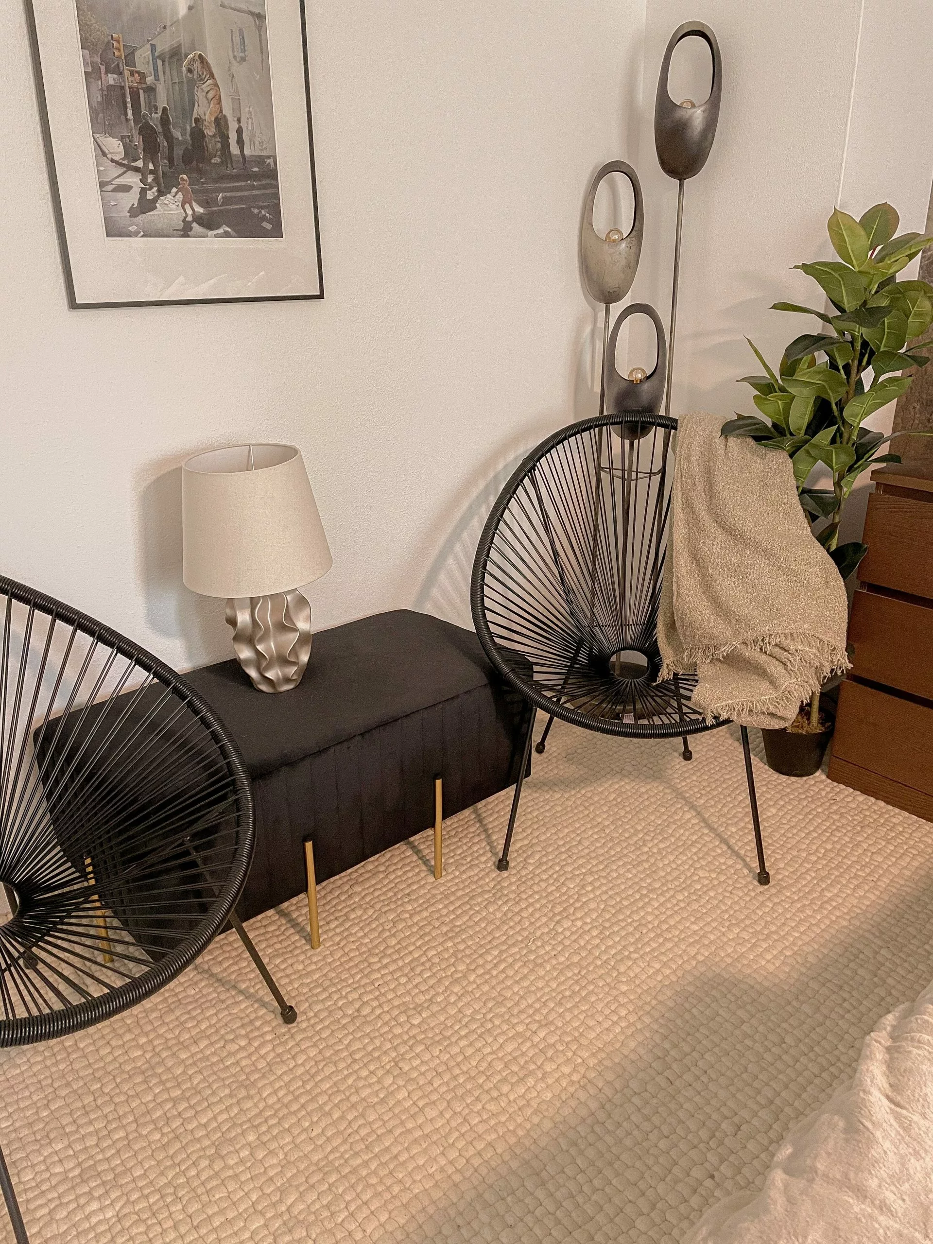 Beliani Matto Villa Vaaleanharmaa 160 X 230 Cm AMDO - Image 3