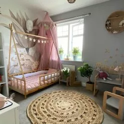 Beliani Matto Juutti Beige 140 Cm KERER -Ruokapöydät Myyntikauppa undef src sa picid 824461 type whitesh image scaled